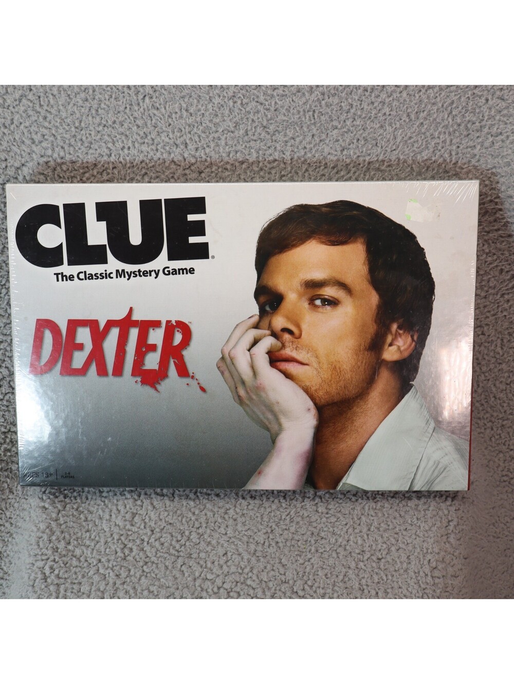 Clue Dexter Mystery Board Game Hasbro New Sealed